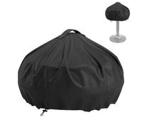 Housse de Barbecue d'extérieur Petite Couverture de Barbecue Ronde pour | Housse de protection pour mini gril électrique rond, acces