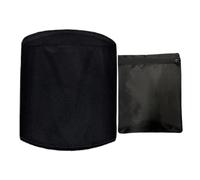 Housse de barbecue d'extérieur - Protection ronde pour barbecue - Bouclier fumeur imperméable - En tissu Oxford 210D - Boîtier haute performance résistant UV - Avec cordon de serrage - Pour