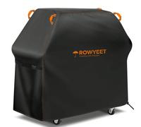 Housse de barbecue d'extérieur ROWYEET-210D, housse de barbecue à gaz résistante aux UV avec ourlet réglable, convient pour Nexgrill, Expert Grill et autres marques, 5 options de taille 147:147*120*61