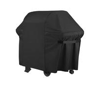 Housse de Barbecue en tissu Oxford 210D, étanche et anti-poussière, pour l'extérieur, robuste, avec cordon de serrage, 57x24x46 pouces, noir