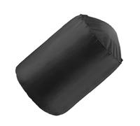 Housse de Barbecue en Tissu Oxford Ronde Noir Imperméable | Format 210d, Usage Extérieur, Protège le Mobilier Brûleur Bbq, Entretien Facile