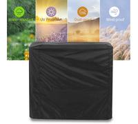 Housse de Barbecue - Imperméable - Résistant aux UV - 145x61x117cm - Noir