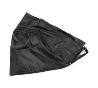 Housse de barbecue portable pour Weber Q200 Protection UV contre la pluie | Imperméable Oxford 210D/420D, compatible avec Q1000/Q2000, 69 x 46 x 33 cm, bloque la pluie, la neige, les UV, finition noire