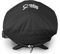 Housse de barbecue portable, résistante aux UV et à l'eau, noire, pour la série Weber Q-200/2000