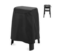 Housse de Barbecue pour Barbecue électrique Weber Lumin avec Support, Barbecue Compact Lumin avec Support, 600D Robuste, imperméable, résistante aux UV, pour Weber Lumin/Compact avec Support