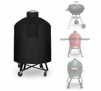 Housse de Barbecue pour Weber Bar-B-Kettle 57cm 2025-2026 | Housse Oxford avec intérieur argenté, poignée supérieure, aération couverte, sangles réglables et cordon inférieur