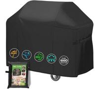 Housse de barbecue résistante aux intempéries en tissu Oxford 600D, imperméable, 145 x 61 x 117 cm