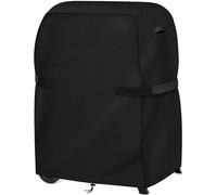 Housse de barbecue résistante aux intempéries, robuste, en tissu Oxford, imperméable, 76 x 66 x 109 cm, noire