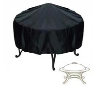 Housse de barbecue robuste en tissu Oxford 210D - Imperméable, coupe-vent et résistante aux UV - Protection idéale pour barbecues à gaz ou au charbon en extérieur(W58.27xH23.62inch(148x60cm))