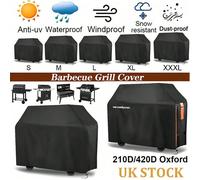 Housse de barbecue robuste et imperméable, revêtement amélioré résistant aux UV, tissu anti-poussière et anti-déchirure, gril universel d'extérieur, rangement pour patio et équipement de pelouse, conv