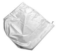 Housse de Barbecue Ronde Protection Extérieure en Polyester Argenté | Résistante et Solide, la Saleté, pour Camping et Barbecue Extérieur, Format Adapté aux Grills