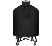 Housse de barbecue XXL pour 24-26 pouces - 420D Oxford, imperméable, protection UV, coupe-vent avec cordon de serrage et boucles, sac de rangement inclus, noir (C)