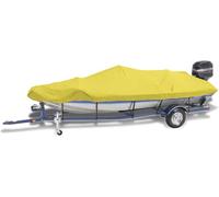 Housse de Bateau de pêche en Tissu Oxford 600D imperméable for remorque de Bateau, Compatible avec Les Cales de Bateau de pêche V-Hull Fish & Ski Pro(19-21FT)