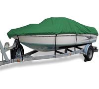 Housse de Bateau imperméable et résistante en Toile résistante aux déchirures for Coques en V, tricoques, Bateaux de pêche et de Ski Nautique(11 * 13ft)