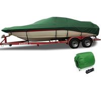Housse de Bateau Universelle en Tissu Oxford imperméable for remorques et Bateaux de pêche à Coque en V et à Trois Coques(14-16ty)