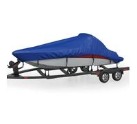 vidaXL Housse de bateau Tissu Oxford résistant à l'eau Bleu 530x133x40 cm