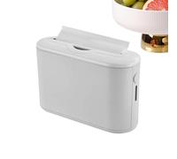Housse de boîte à mouchoirs de salle de bain - Organiseur de serviettes - Avec fenêtre de visualisation et grande ouverture de 23 cm pour boîtes de papier toilette - Pour la maison, le bureau, la