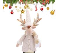 Housse de bouteille de vin réutilisable - Décoration mignonne pour table de Noël et de Noël | Sac à vin festif de 39 cm en polyester et coton PP pour fête, divertissement à domicile et décoration