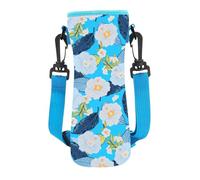 Housse de bouteille en néoprène | Pochette de transport, refroidisseur de bouteille d'eau isotherme en néoprène, support isolé, pochette de transport pour l'extérieur