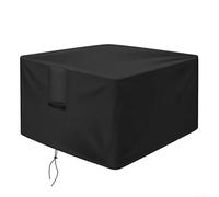 Housse de brasero 100 x 56 x 64 cm en polyester 600D robuste, imperméable, coupe-vent, pour brasero de table, barbecue (92 x 92 x 61 cm)
