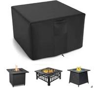 Housse De Brasero,Housse De Table Carrée pour Brasero à Gaz,Housse De Protection Imperméable pour Foyer De Jardin,pour Meubles De