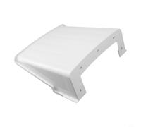 Housse de caméra de sécurité à montage mural, résistant aux intempéries, protection contre la pluie, étui ABS pour extérieur CCTV cour de sécurité pour hôtel 270 x 265 mm (blanc)