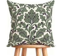 Housse De Canapé 55x55 cm Coussin Canape Vert Coussin Decoratif Lin Impression Recto Verso avec Fermeture éclair Invisible Planter C-97VP9