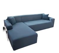 Housse De Canapé d'angle Extensible Antidérapante | Sofa Convertible 1, 2, 3 Places | Protege en Tissu Respirant pour Méridienne Et Salon(S,Double 145-185cm)