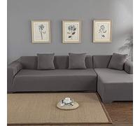Housse de canapé en Forme de L - Imperméable - Élastique - Antidérapant - 3 Places - 2 Places