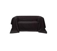 vidaXL Housse de canapé Micro-suède Marron 270x350 cm Marron G
