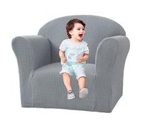 Housse De Canapé pour Enfants Extensibles Fauteuil d'enfant Doux, Housse De Protection De Meubles pour Canapé De Bébé ,Gris