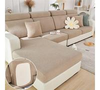 Housse de Canapé Universelle - Protection de Coussin de Siège Extensible en Forme de L (Weave)