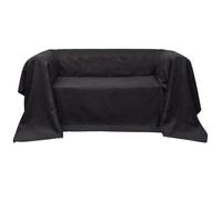 Housse de canapé - vidaXL - Micro-suède - Anthracite - 270x350 cm