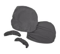 Housse de Chaise D’ordinateur en Lait Soyeux, Lot | Housse D’accoudoir, Dossier et Assise Extensibles, Anti Poussière, Maintien Stable, Bureau et Jeu