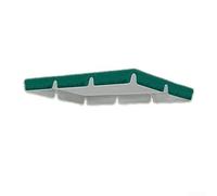 Housse de chaise de jardin Oxford 420D imperméable pour mobilier de terrasse - Protection solaire résistante aux UV - 210 x 145 cm - Vert et gris