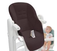 Housse De Chaise De Salle À Manger Bébé - Housse En Cuir Pu Pour Chaise De Salle À Manger Pour Bébé | Coussin De Chaise Haute, Léger Et Respirant | Convient Pour Peg Perego Tatamia - Facile À
