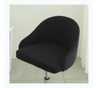 Housse de chaise de salle à manger pivotante à barre incurvée avec dossier | Housses de chaise de Bar extensibles,protection de chaise pivotante for comptoir de cuisine, salle à manger(8,1pcs)