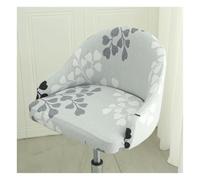 Housse de chaise de salle à manger pivotante à barre incurvée avec dossier | Housses de chaise de Bar extensibles,protection de chaise pivotante for comptoir de cuisine, salle à manger(21,4pcs)