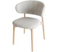 Housse De Chaise Extensible Salle À Manger Jacquard Lavable Universelle | Couvre-Siège Élastique Protection Dossier Assise Cuisine Hôtel Café Bureau Restaurant Salon Tissu(A2,S Set of 1)