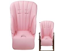Housse de chaise haute en cuir pour bébé, coussin de siège haute antidérapant, housses de chaise haute, coussin de rechange pour tout-petit, housse de chaise haute, coussin de rechange pour chaise