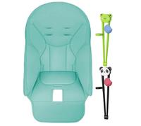 Housse De Chaise Haute Pour Tout-Petits Accessoires housse siège similicuir | Housse De Siège Repas Enfant Rembourrée Housses coussins similicuir adaptés rehausseur enfant