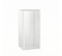 Housse de Chariot à Plateaux Pâtisserie Couverture de Rack Capot à Poussière à Rangement Enveloppe en PVC Transparent Aspect Froissé Adaptée aux , Transparent , 70 58 153cm