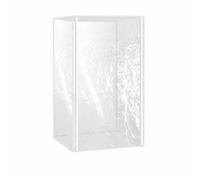 Housse de Chariot à Plateaux Pâtisserie Couverture de Rack Capot à Poussière à Rangement Enveloppe en PVC Transparent Aspect Froissé Adaptée aux, Transparent, 70 58 83cm