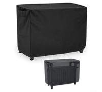 Housse de chariot de salle à manger imperméable pour table de chariot de préparation, support de four à pizza, table de gril, table de gril, résistant aux déchirures en tissu Oxford 420D (104 x 61 x
