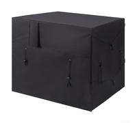 Housse de chauffage de piscine Oxford 210D 100,8 x 85,9 x 78 cm | Tissu Oxford 210D, finition noire imperméable, pour protéger la pompe de la pluie et du vent, utilisation en extérieur