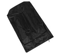 Housse de Cheminée Extérieure 56x37x26 Pouces Oxford Noire Respirante | Protection Intégrale Poussière et Intempéries, Installation Facile, Usage Jardin Toute Saison
