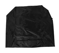 Housse de Cheminée Extérieure Oxford Noire, Protection Intégrale | Usage Jardin et Toutes Saisons, Tissu Respirant Pliable, pour Chiminea et Foyer Extérieur