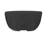 Housse de citerne en tissu Oxford 210D en maille filet pour réservoir de 50 gallons, protection UV, rangement de jardin, noir (500 gallons)
