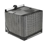 Housse de climatisation en , protection de climatisation, protection centrale de condensateur avec tissu respirant, couverture HVAC pour extérieur, grille de protection avec design de blocage de