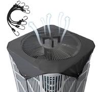 Housse de climatiseur extérieur 91,4 x 91,4 cm respirante, résistante aux | Housse en maille pour unités de climatisation extérieures pour maison, bureau, hôtel, appartement